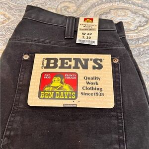 Ben Davis Charcoal Carpenter Pants W 32 L30